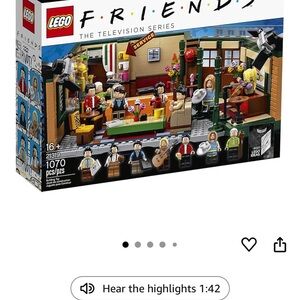 LEGO Friends Central Perk Set with Multicolor Pieces